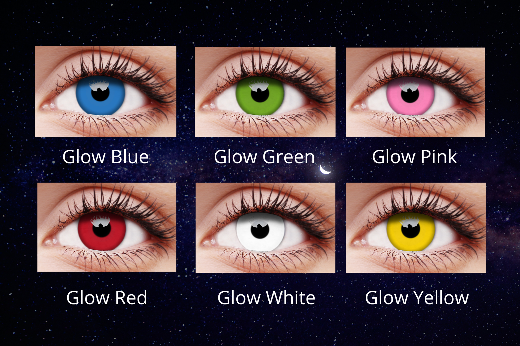 Glow Lenses 3 mnthly Colourvue Glow Lenses 3 monthly